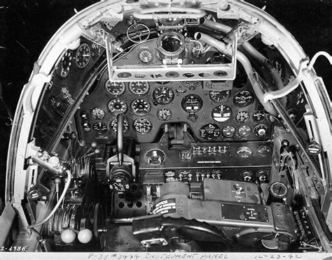 View topic - P-38 Cockpit Photo | Lightning aircraft, Lockheed p 38 ...