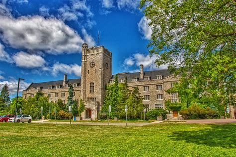 Guelph Ontario - Canada - Johnston Hall - University of Guelph - a ...