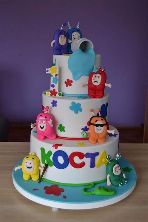 Oddbods cake - Cake by Zaklina - CakesDecor