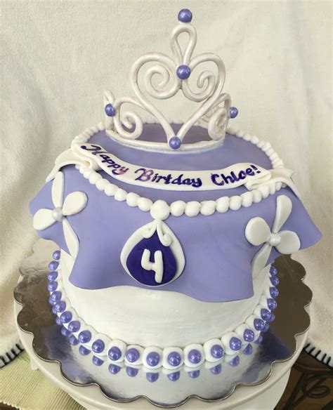 Sofia The First Cake - CakeCentral.com