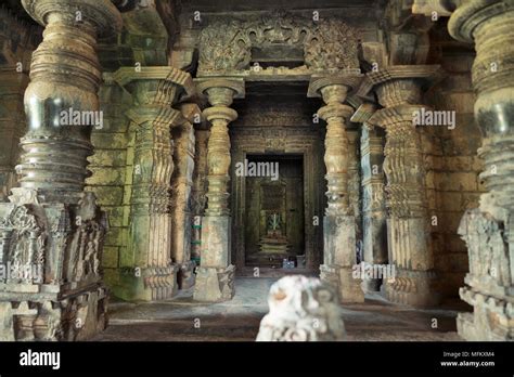 DAMBAL, Karnataka State, India. Doddabasappa Temple Stock Photo - Alamy