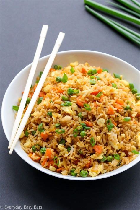 Easy, 15-Minute Chinese Fried Rice | Recipe at EverydayEasyEats.com ...