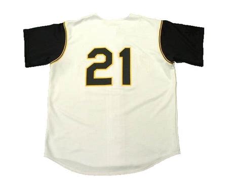 Roberto Clemente Pittsburgh Pirates Home Throwback Jersey – Best Sports ...