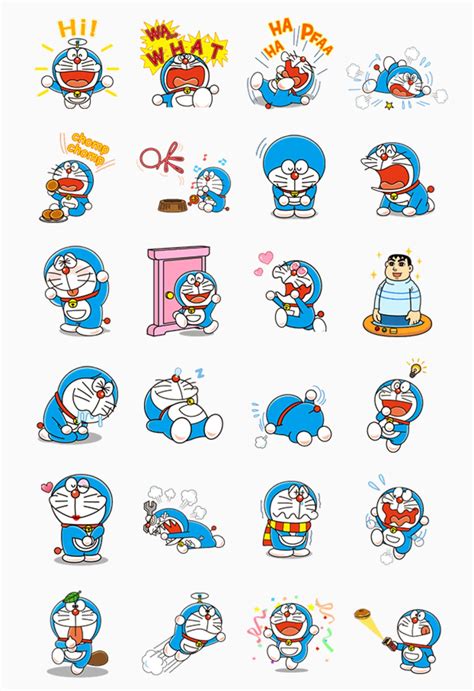 Doraemon's Animated Stickers | Doraemon wallpapers, Doraemon cartoon ...