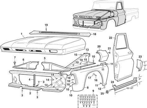 1963 Chevy Truck Parts Catalog