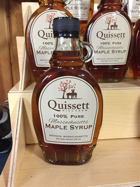 Maple syrup products