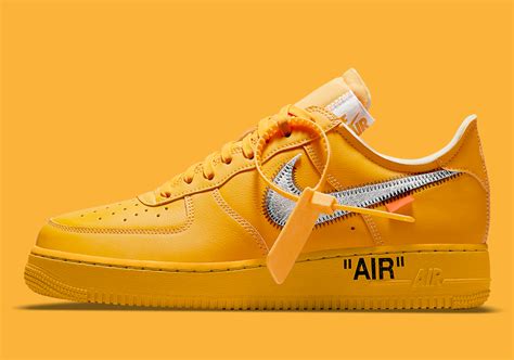 Off-White Nike Air Force 1 Yellow Lemonades Raffle | SneakerNews.com