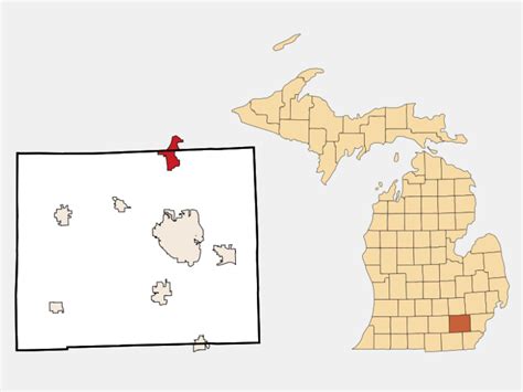 Whitmore Lake, MI - Geographic Facts & Maps - MapSof.net