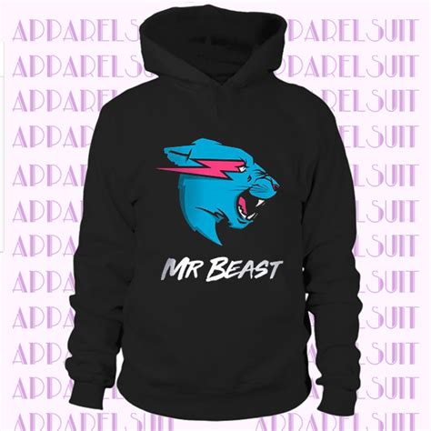 Mr Beast Hoodie Youtuber Kids Mister Beast Sweatshirt MrBeast Shirt ...