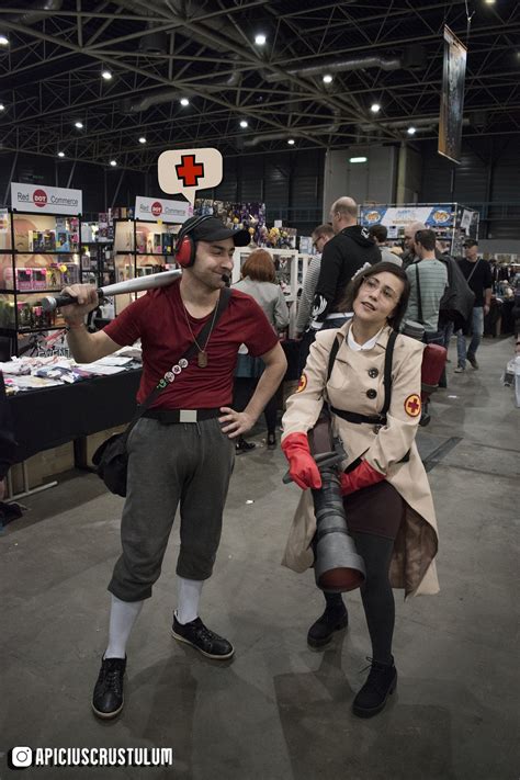 Tf2 scout and medic cosplay