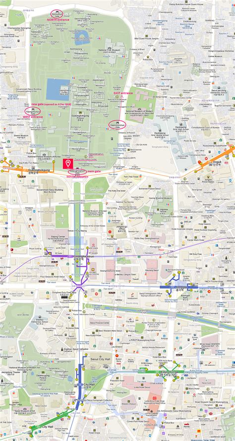 Gyeongbokgung Palace Map