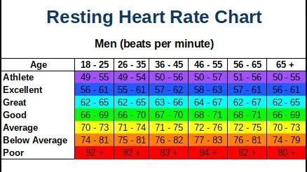 Swirlster First: Average Resting Pulse Rate