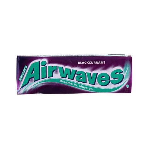 Airwaves Blackcurrant Chewing Gum 14 g - YSS | Yacht Supply Split