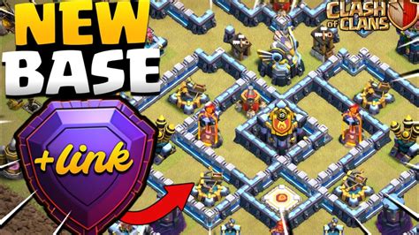 Town hall 13 / Th13 Base layout with Link | Clash of Clans - YouTube