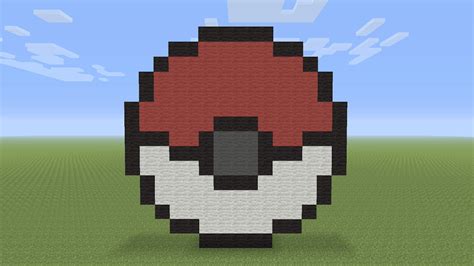 Pixel Pokemon Ball - Minecraft Pixel Art Pokemon Grid Charmander ...