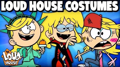 THE BEST LOUD HOUSE COSTUMES EVER! 👗 | The Loud House - YouTube