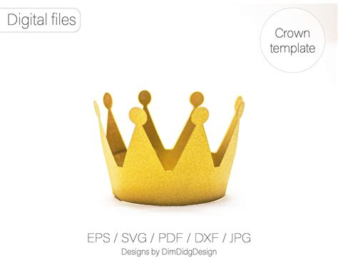 Princess Crown Svg Tiara Svg 3d Crown Svg Paper Cut Crown - Etsy UK