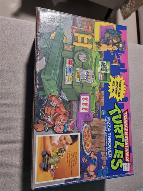 TMNT PIZZA THROWER, Hobbies & Toys, Toys & Games on Carousell