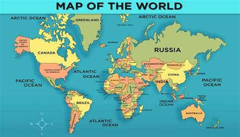 Map Of The World Countries - Share Map