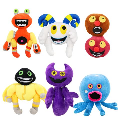 My Singing Monsters Plush,Wubbox Plush Toy Game Plushies Toy Dolls,Soft ...