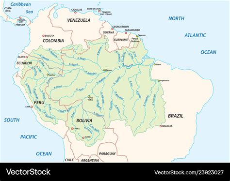 Amazon Basin Map Location