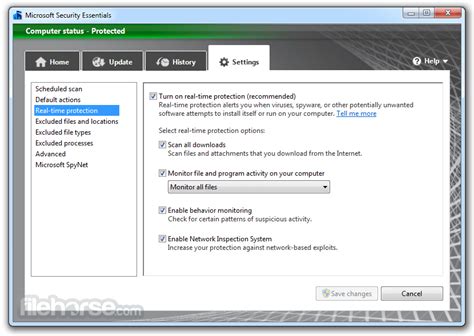 Microsoft Security Essentials 4.10.209 (64-bit) Download for Windows ...