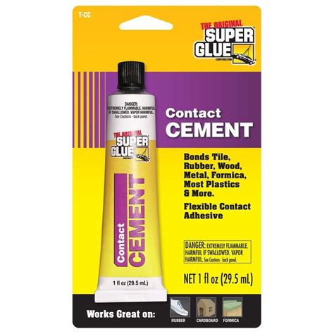 The Original Super Glue Contact Cement Flexible Contact Adhesive 29.5ml