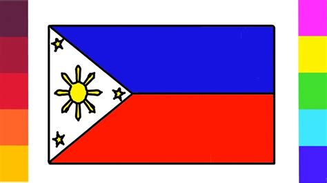 Philippines Flag Picture Drawing - Flag Philippines Filipino Philippine ...