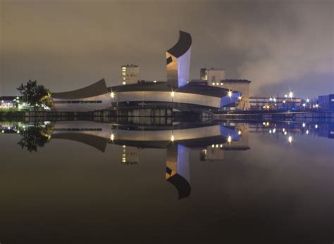 Reflections of the Imperial War Museum North - Dad Blog UK