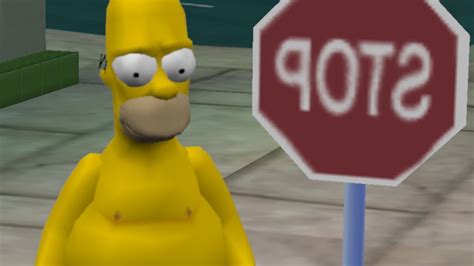 The Simpsons Hit & Run - Mirror Mode Mod by Donut Team - YouTube