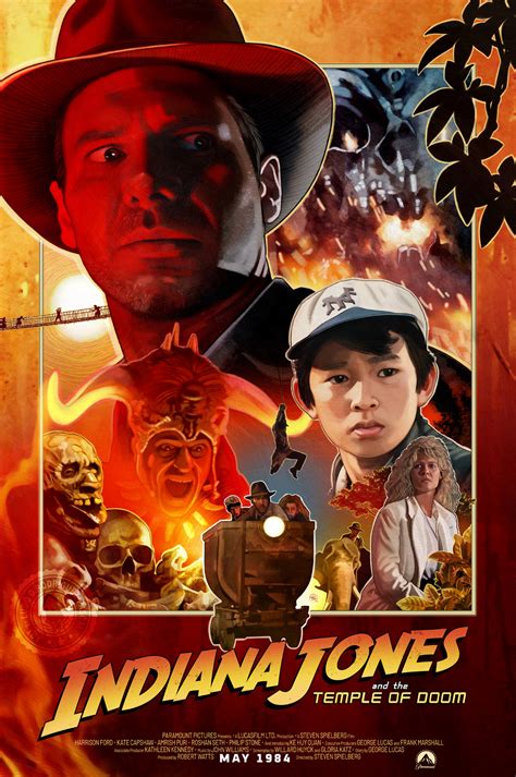 INDIANA JONES And The Temple Of Doom | Poster By ArtofLDRP