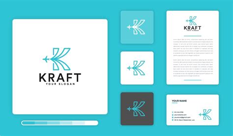 Kraft Logo Design Template | Illustrator Templates ~ Creative Market