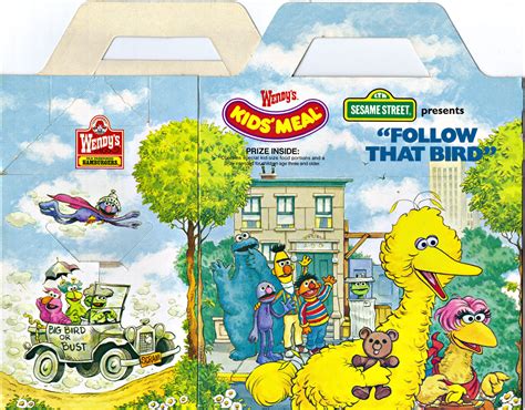 Follow That Bird Wendy's Kids Meal | Muppet Wiki | FANDOM powered by Wikia