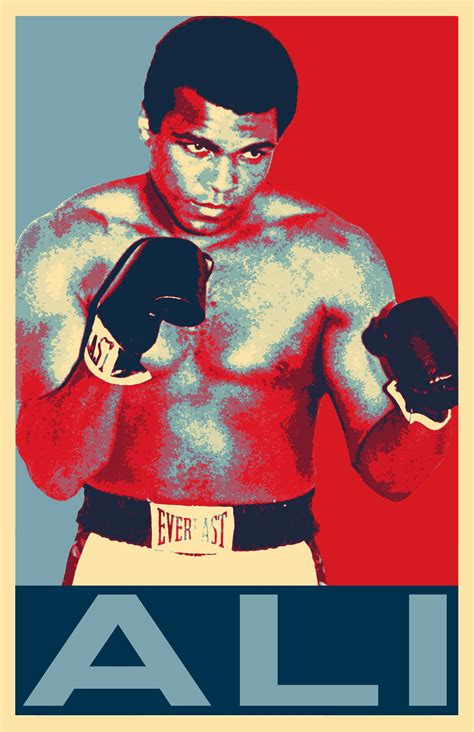 Muhammad Ali Boxer Pop Art Illustration Cassius Clay Boxing | Etsy