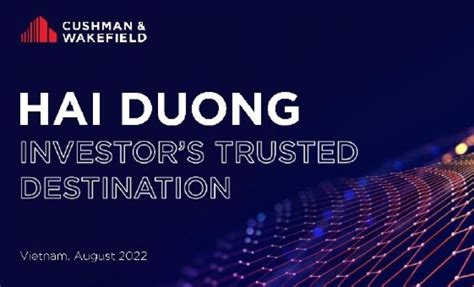 Hai Duong – Investor’s Trusted Destination | VN | Cushman & Wakefield