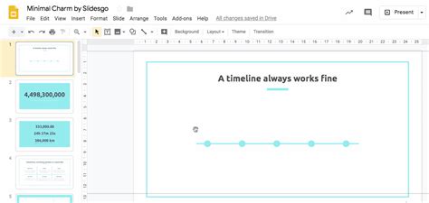 How to Create a Timeline in Google Slides - Tutorial