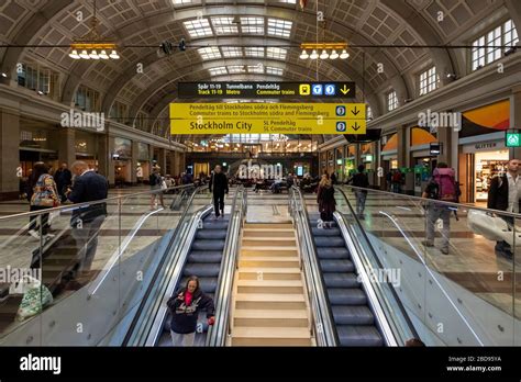 Stockholm Central Station in Stockholm, Sweden, Europe Stock Photo - Alamy