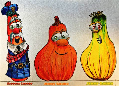 VeggieTales Characters Re-detailed 7 by wilduda on DeviantArt