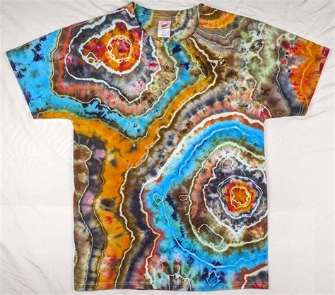 Squatch Art Geode Tie Dye T-shirt Men's Size Medium - Etsy