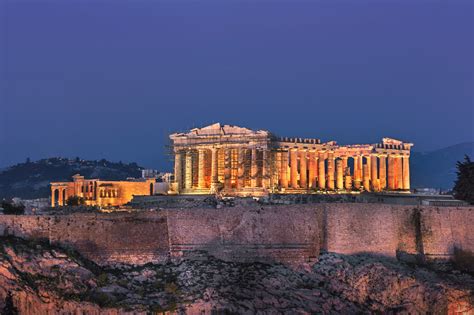 Acropolis and Parthenon from the Philopappos Hill, Athens | Anshar Images