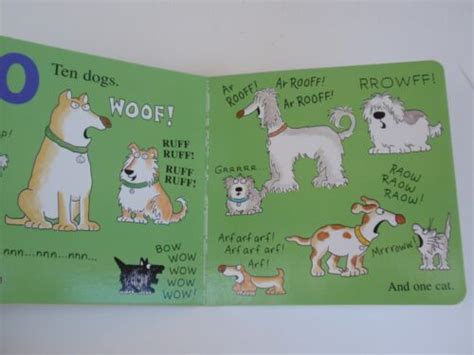 Vintage 1995 Sandra Boynton Board Book Doggies Counting Barking Kids ...