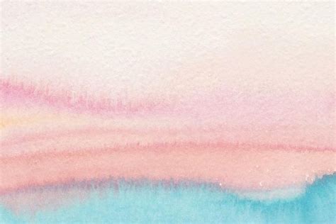 peach sunset watercolour wallaper blue pink orange cute | Watercolor ...