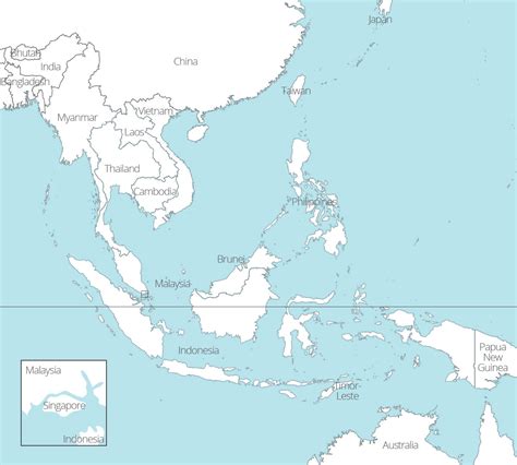 8 free maps of ASEAN and Southeast Asia - ase/anup