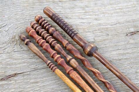 Wooden Harry Potter movies inspired wand acacia