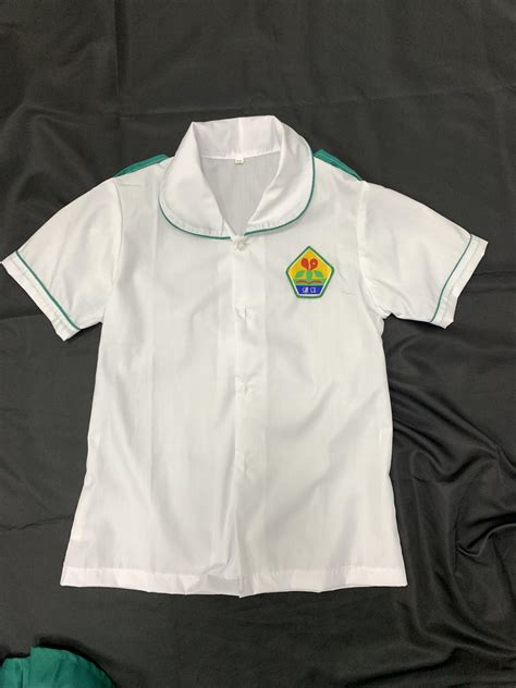 School Uniform green uniform primary school uniform white shirt green ...