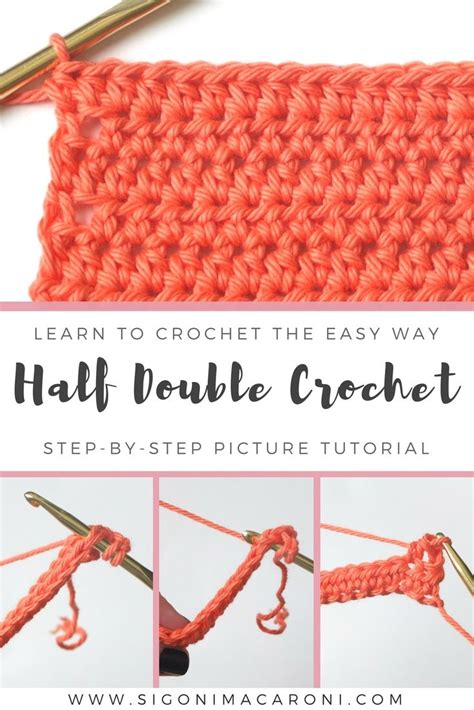 Learn to Crochet the Easy Way: A Step by Step Picture Tutorial on How ...