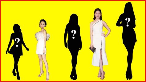 Who Are The Shortest and The Tallest Chinese Actresses? 👧 Chinese ...