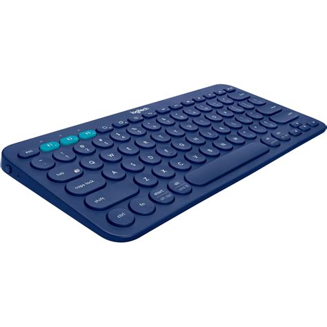 Logitech K380 Keyboard - Wireless Connectivity - Bluetooth - Blue - 920 ...