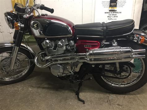 1968 cb450 w/scrambler exhaust pipes! | Honda Twins