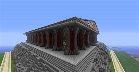 Roman style Temple Minecraft Map